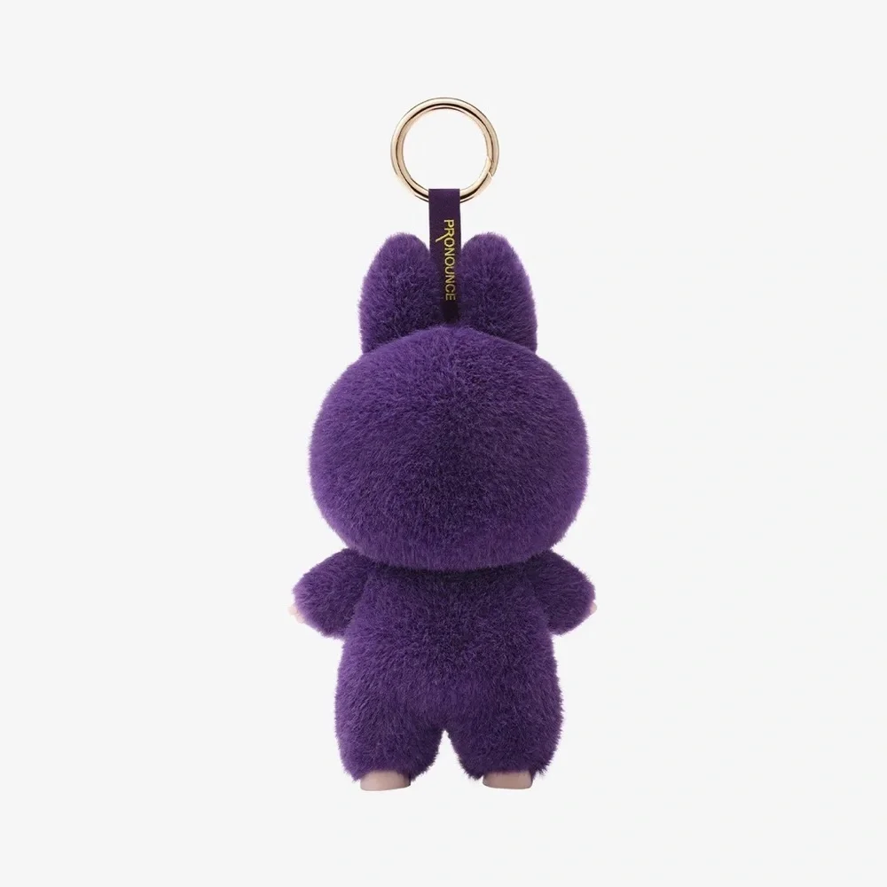 Pop Mart Labubu x Pronounce Wings of Fortune Vinyl Plush Purple Gold Figure